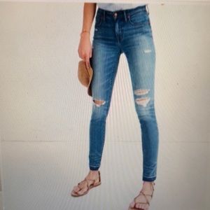 Madewell Skinny High Rise Jeans